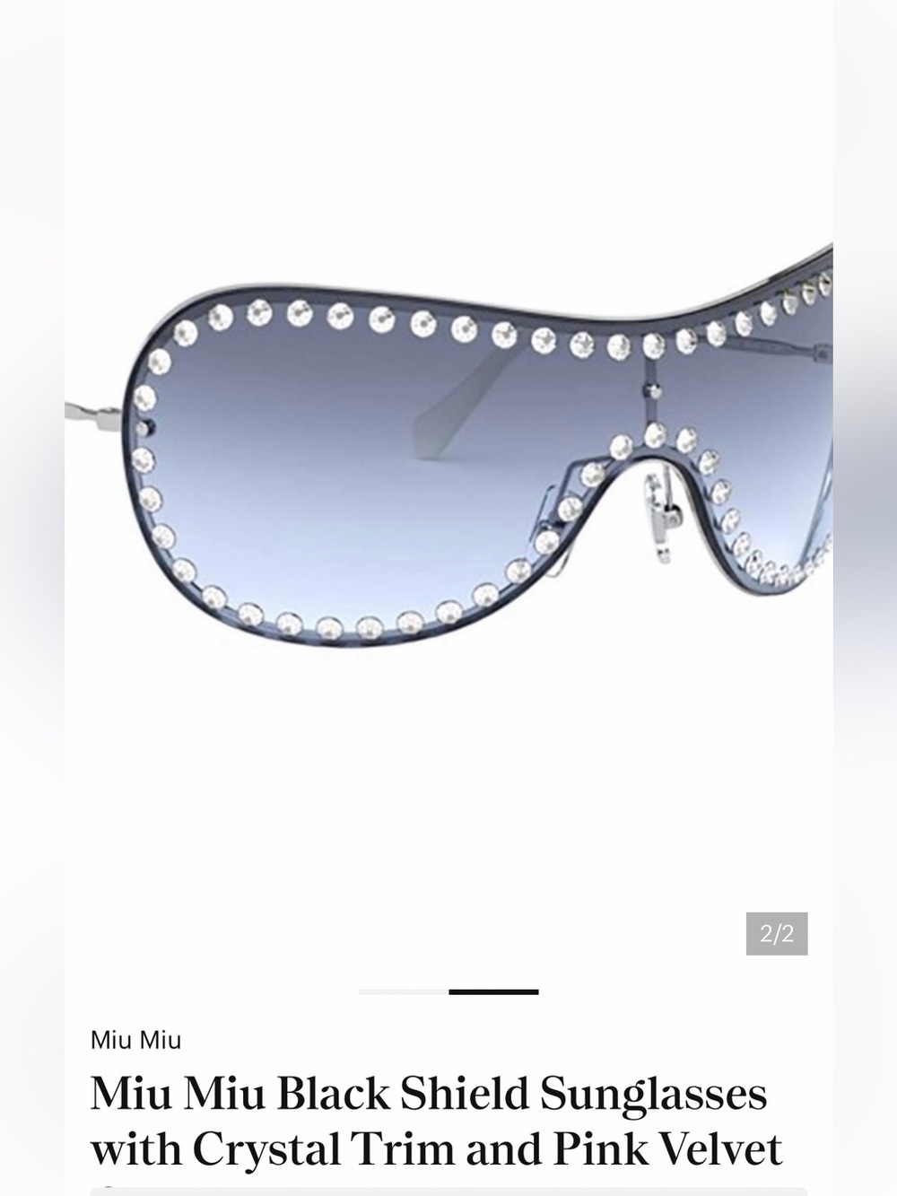 In Search Of Miu Miu Sunglasses
